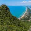 Panorama costa e promontorio San Felice Circeo