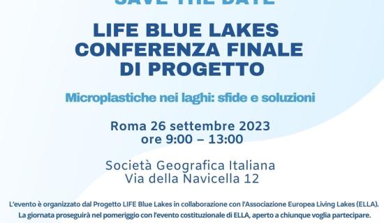Immagine conferenza finale Progetto Life Blue Lakes
