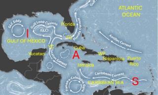 Circolazione oceanica Cuba