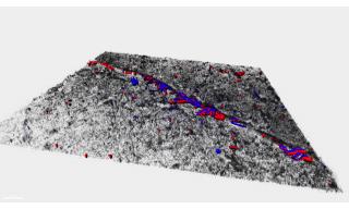 Ricostruzione tridimensionale di un filamento di PET