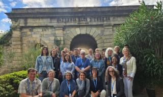 Foto di gruppo dei ricercatori che hanno partecipato al 19° Larwood Symposium