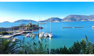 Panorama Lerici Baia di Santa Teresa(Spezia)