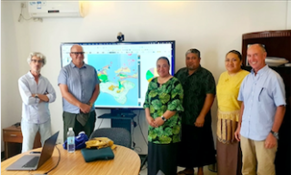 Foto di gruppo ENEA e rappresentanti del Ministero di Tonga